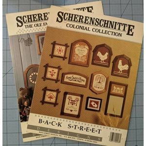 2 Scherenschnitte Collection Back Street Designs